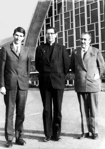 Centre Missionnaire Carhaix - Pasteur Yvon Charles, Pasteur Clément Le Cossec et RP Regimbal